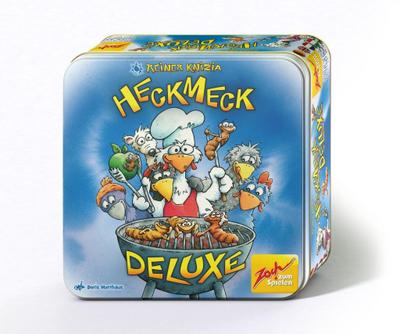 Zoch 601105073 Heckmeck Deluxe, das turbulente Würfelspiel in der praktischen Metalldose, ab 8 Jahren