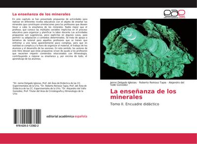 La enseñanza de los minerales