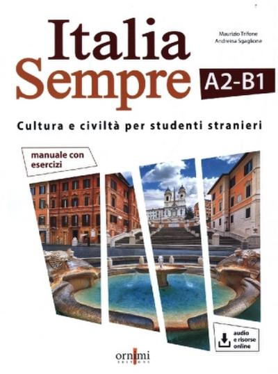 Italia Sempre (A2-B1) + online audio + resources