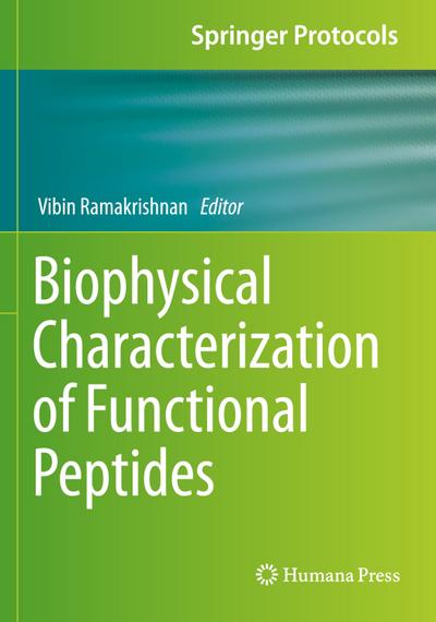 Biophysical Characterization of Functional Peptides