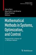 Mathematical Methods in Systems, Optimization, and