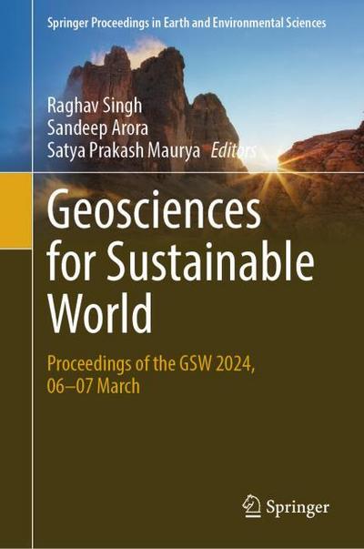 Geosciences for Sustainable World