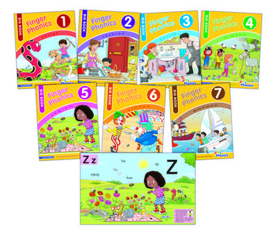 Finger Phonics Big Books: In Print Letters (1-7)