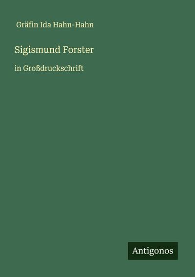Sigismund Forster