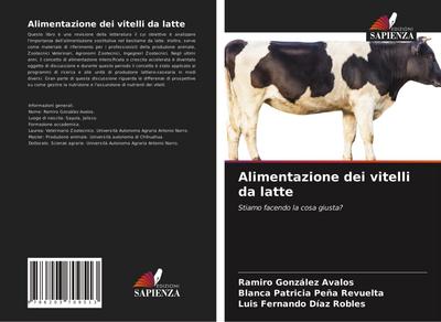 Alimentazione dei vitelli da latte