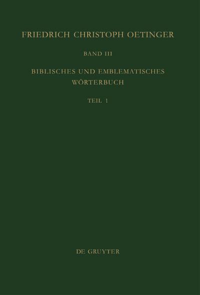 Biblisches und emblematisches Wörterbuch