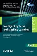 Intelligent Systems and Machine Learning