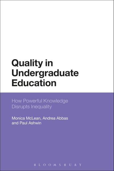 Quality in Undergraduate Education