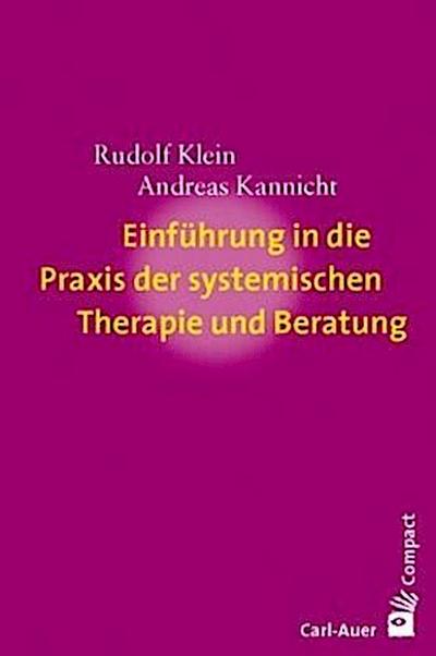 Einführung in die Praxis der systemischen Therapie und Beratung