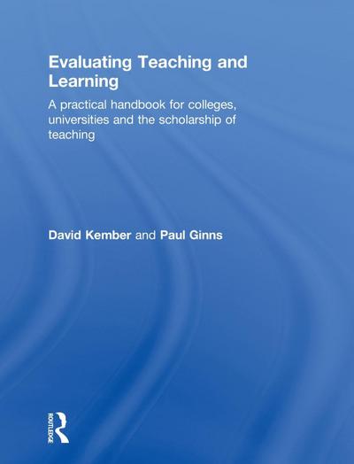 Evaluating Teaching and Learning
