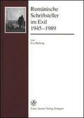 Rumänische Schriftsteller im Exil 1945-1989
