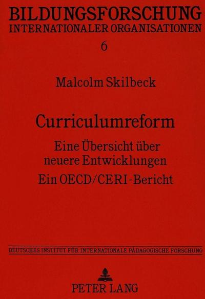 Curriculumreform