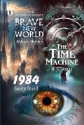 Brave New World and 1984 and The Time Machine Combo Set Of 2 Book