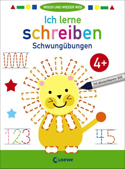 Ich lerne schreiben 4+ - Schwungübungen