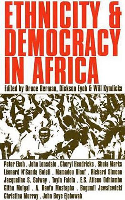 Ethnicity & Democracy in Africa