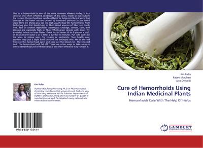 Cure of Hemorrhoids Using Indian Medicinal Plants - Km Ruby