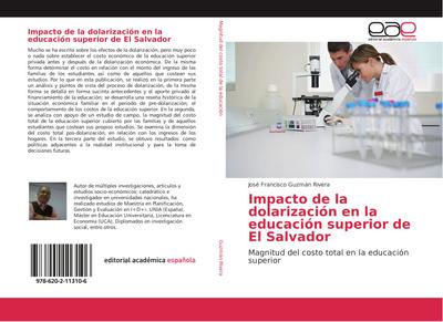 Impacto de la dolarización en la educación superior de El Salvador