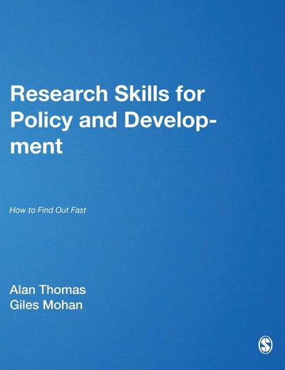 Research Skills for Policy and Development