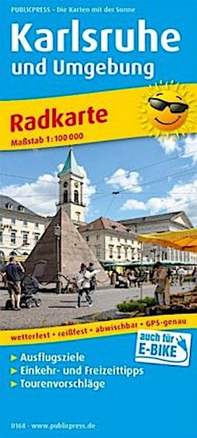 PublicPress Radkarte Karlsruhe und Umgebung
