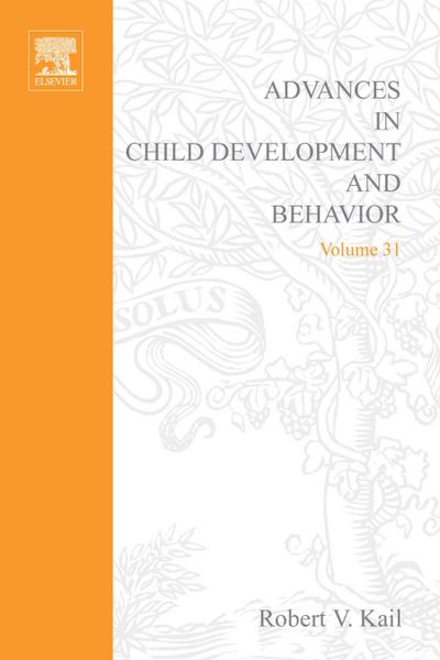 Advances in Child Development and Behavior