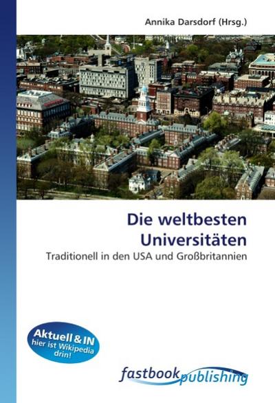 Die weltbesten Universitäten - Annika Darsdorf