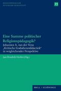Eine Summe politischer Religionspädagogik?