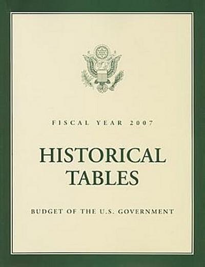 Budget of the U.S. Government Historical Tables