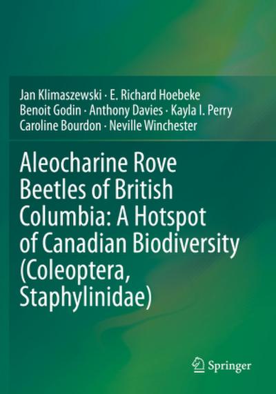 Aleocharine Rove Beetles of British Columbia: A Hotspot of Canadian Biodiversity (Coleoptera, Staphylinidae)