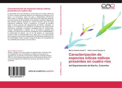 Caracterización de especies ícticas nativas presentes en cuatro ríos