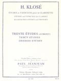 30 études d’après Henry Aumontpour clarinette