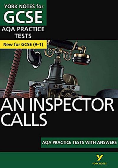 An Inspector Calls AQA Practice Tests with answers York Notes - for 2026, 2027 exams