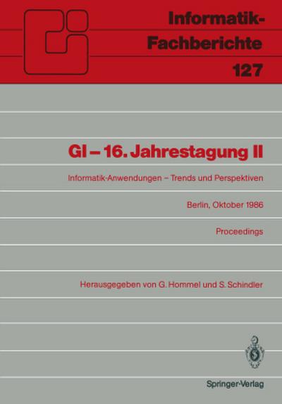 GI - 16. Jahrestagung II
