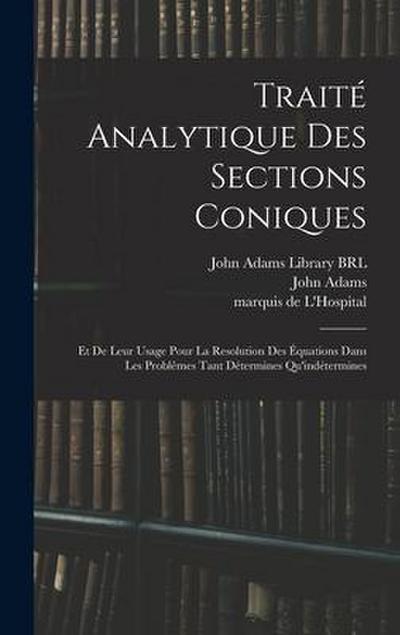 Traité analytique des sections coniques