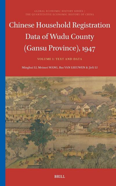 Chinese Household Registration Data of Wudu County (Gansu Province), 1947 (Volume 1)