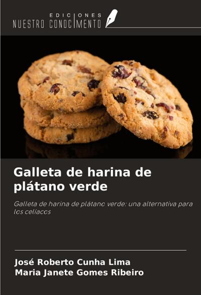 Galleta de harina de plátano verde