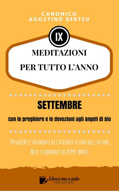 MEDITAZIONI PER TUTTO L’ANNO - Preghiere e Strumenti di Catechesi a cura dell’autore