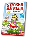 Sticker-Malbuch - Bauernhof