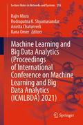 Machine Learning and Big Data Analytics (Proceedin
