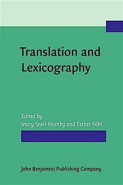 Translation and Lexicography