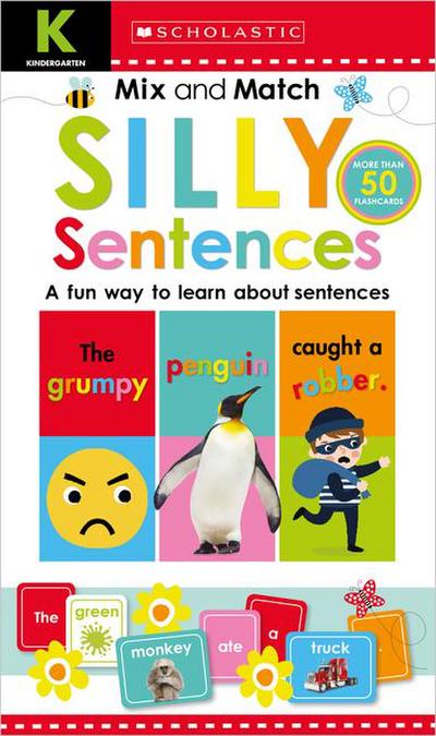 Mix & Match Silly Sentences Kindergarten Workbook: Scholastic Early Learners (Workbook)