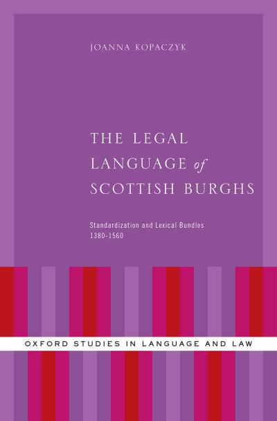 The Legal Language of Scottish Burghs