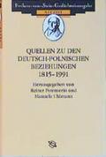 Quellen zu den deutsch-polnischen Beziehungen 1815