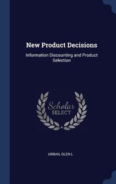 New Product Decisions