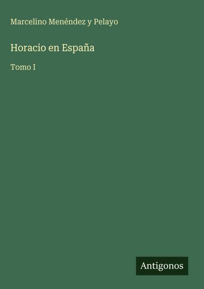 Horacio en España