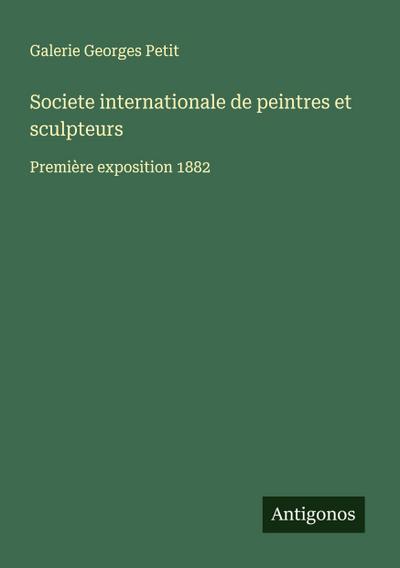 Societe internationale de peintres et sculpteurs