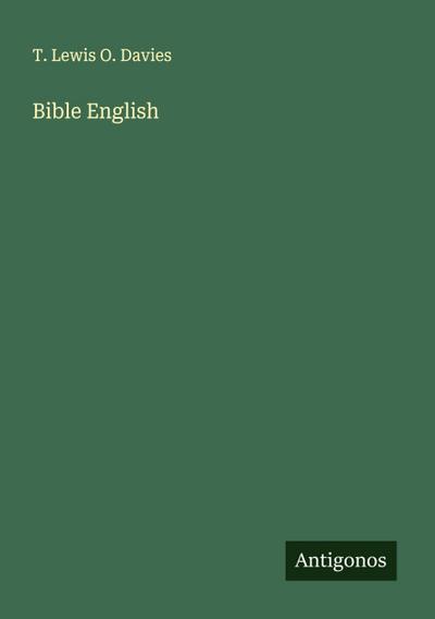 Bible English