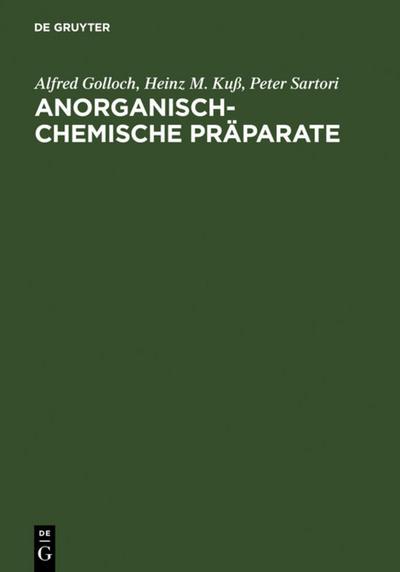 Anorganisch-chemische Präparate