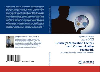 Herzbeg’’s Motivation Factors and Communicative Teamwork