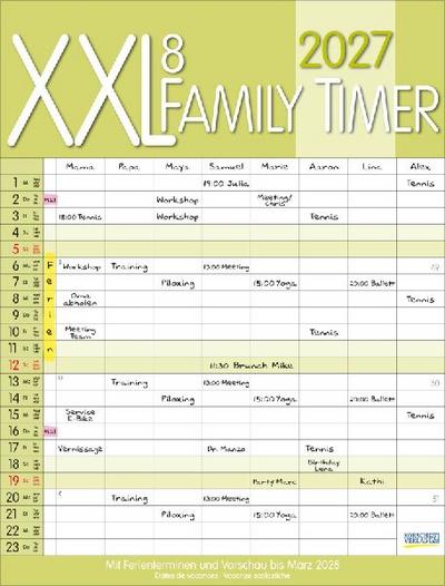 XXL Family Timer 8 2027
