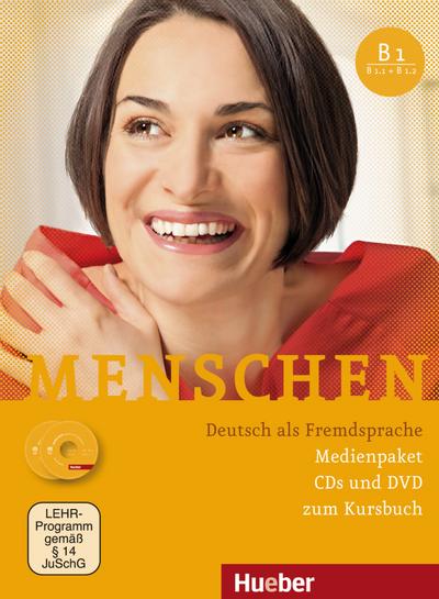 Menschen B1: 3 Audio-CDs und 1 DVD zum Kursbuch.Deutsch als Fremdsprache / Medienpaket